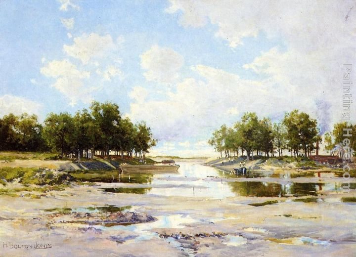 Hugh Bolton Jones Inlet at Low Tide